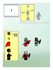 LEGO 8823 instructions page 2 – build guide