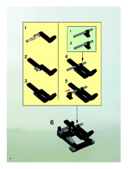 LEGO 8823 instructions page 6 – build guide