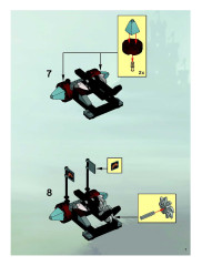 LEGO 8823 instructions page 7 – build guide