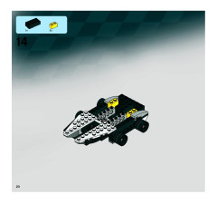 LEGO 8863 instructions page 20 – build guide