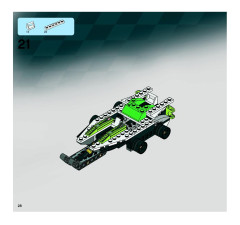 LEGO 8863 instructions page 28 – build guide
