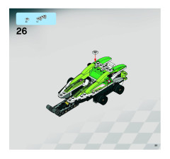 LEGO 8863 instructions page 33 – build guide