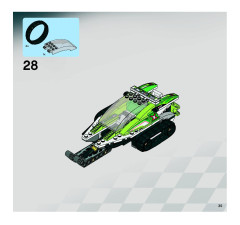 LEGO 8863 instructions page 35 – build guide