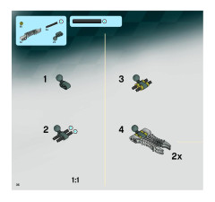 LEGO 8863 instructions page 36 – build guide