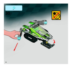 LEGO 8863 instructions page 38 – build guide