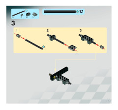 LEGO 8863 instructions page 7 – build guide