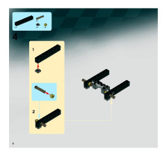 LEGO 8863 instructions page 8 – build guide