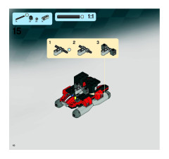 LEGO 8863 instructions page 10 – build guide