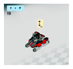LEGO 8863 instructions page 13 – build guide