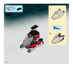 LEGO 8863 instructions page 20 – build guide