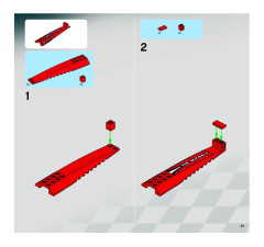 LEGO 8863 instructions page 21 – build guide