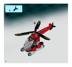 LEGO 8863 instructions page 28 – build guide