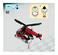 LEGO 8863 instructions page 29 – build guide