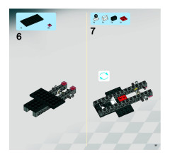 LEGO 8863 instructions page 33 – build guide