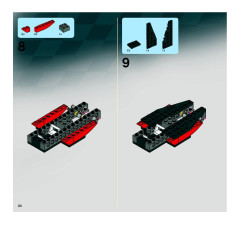 LEGO 8863 instructions page 34 – build guide