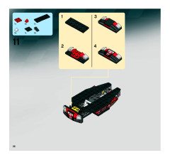 LEGO 8863 instructions page 36 – build guide