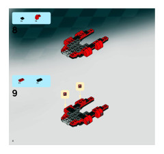 LEGO 8863 instructions page 4 – build guide