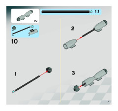 LEGO 8863 instructions page 5 – build guide
