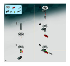 LEGO 8863 instructions page 54 – build guide