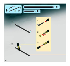 LEGO 8863 instructions page 56 – build guide