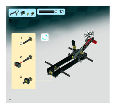 LEGO 8863 instructions page 58 – build guide
