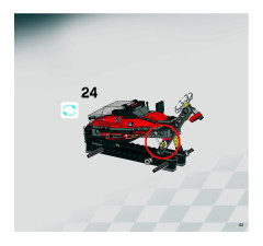 LEGO 8863 instructions page 63 – build guide