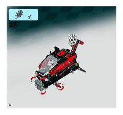 LEGO 8863 instructions page 66 – build guide