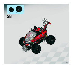 LEGO 8863 instructions page 67 – build guide