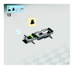 LEGO 8864 instructions page 13 – build guide