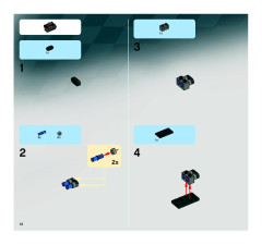 LEGO 8864 instructions page 14 – build guide