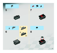 LEGO 8864 instructions page 15 – build guide