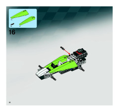 LEGO 8864 instructions page 18 – build guide