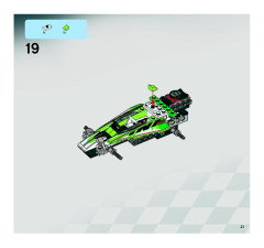 LEGO 8864 instructions page 21 – build guide