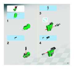 LEGO 8864 instructions page 25 – build guide