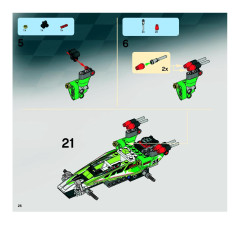LEGO 8864 instructions page 26 – build guide