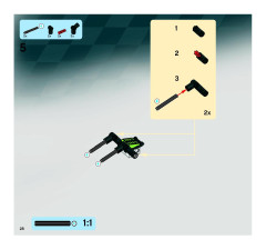 LEGO 8864 instructions page 28 – build guide