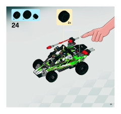 LEGO 8864 instructions page 33 – build guide