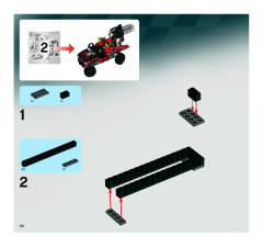 LEGO 8864 instructions page 34 – build guide