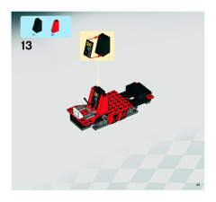 LEGO 8864 instructions page 43 – build guide