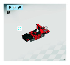 LEGO 8864 instructions page 45 – build guide