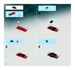 LEGO 8864 instructions page 54 – build guide