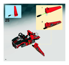 LEGO 8864 instructions page 56 – build guide
