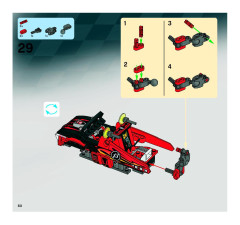 LEGO 8864 instructions page 60 – build guide