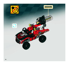 LEGO 8864 instructions page 66 – build guide