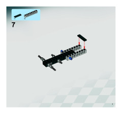 LEGO 8864 instructions page 7 – build guide