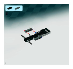 LEGO 8864 instructions page 8 – build guide