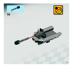 LEGO 8864 instructions page 13 – build guide