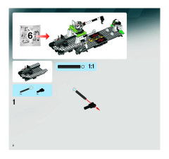 LEGO 8864 instructions page 2 – build guide