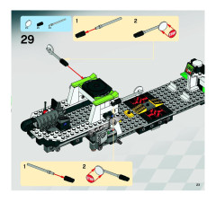 LEGO 8864 instructions page 23 – build guide
