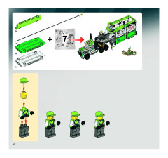 LEGO 8864 instructions page 32 – build guide
